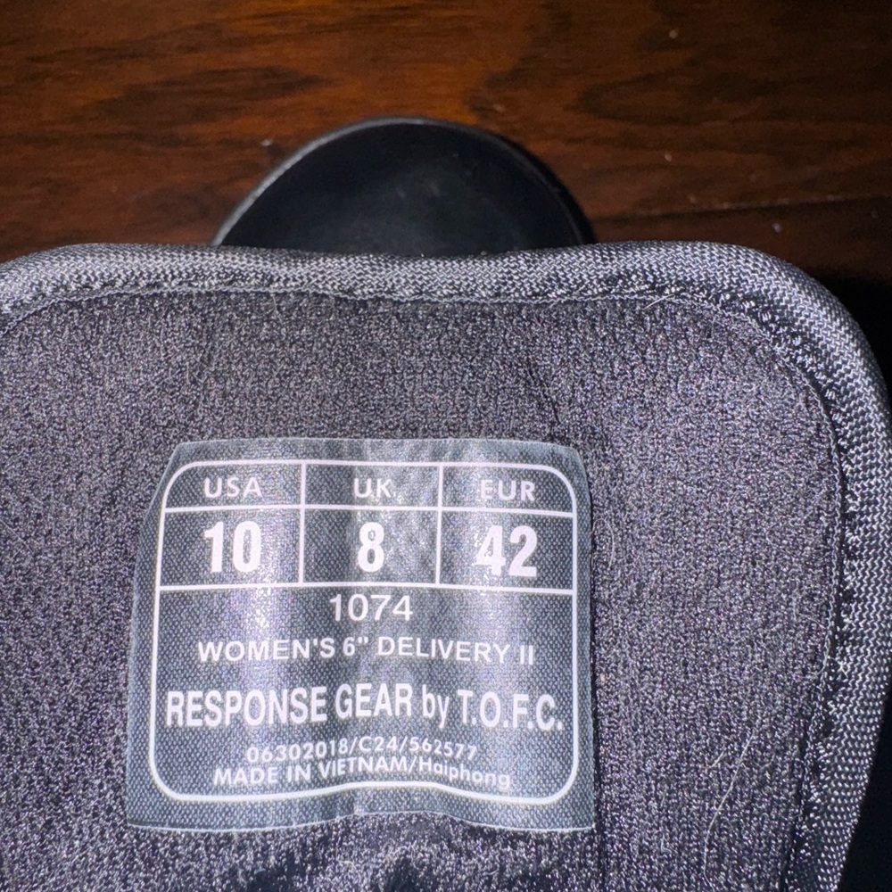 Response Gear boots - Picture 4 of 4